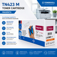 Kompatibler XL Toner für Brother TN-423M Magenta (HC) – Für MFC-L8690CDW / HL-L8260CDW (4.000 Seiten)