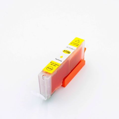 Kompatibel Druckerpatrone zu CANON CLI 571 XL Y, Gelb, 13 ml