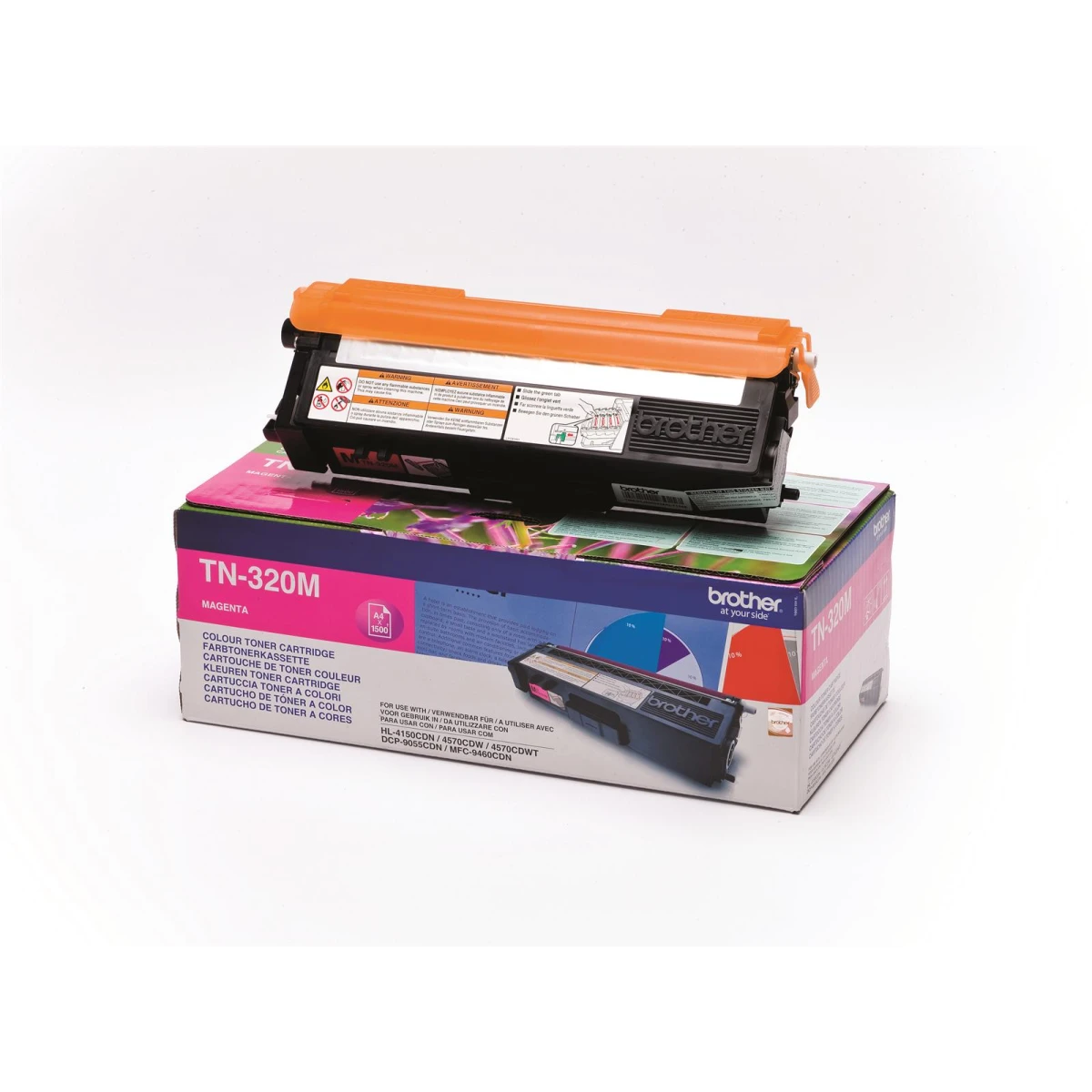 Original Toner BROTHER TN-320M, 1.500 Seiten, OVP