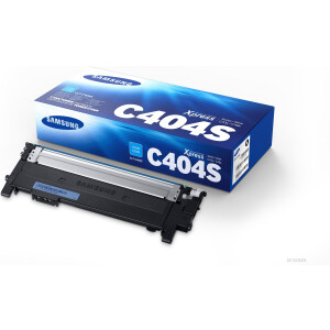 Original Toner SAMSUNG CLT-C404S, Cyan, 1.000 Seiten, OVP