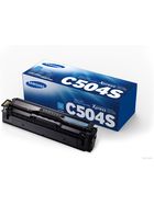 Original Toner SAMSUNG CLT-C504S, Cyan, 1.800 Seiten, OVP