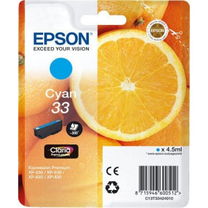 Original Druckerpatrone EPSON T3342, Nr.33 C OVP