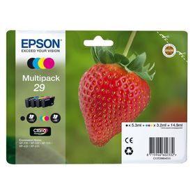 Original Multipack 4x Druckerpatrone  Epson T2986, Nr.29, CMYK, OVP