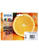 Original Multipack 4x Druckerpatrone  Epson T3337, Nr.33, CMYK, OVP