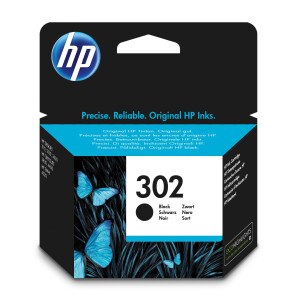 Original Druckerpatrone HP 302, F6U66AE, 165 Seiten BK OVP