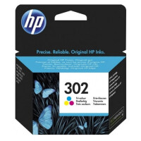 Original Druckerpatrone HP 302, F6U65AE, 150 Seiten, CMY Color OVP