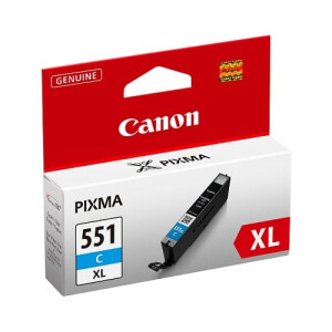Original Druckerpatrone CANON CLI-551C XL, C OVP