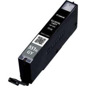 Original Druckerpatrone CANON CLI-551GY XL, grey OVP