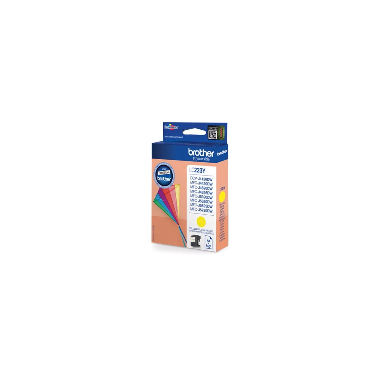 Original Druckerpatrone BROTHER LC223Y, Y OVP