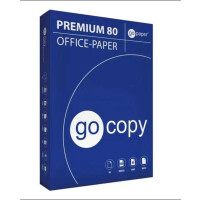 Multifunktionales Druckerpapier A4 GOPAPER GO COPY PREMIUM 80g, 500 Blatt