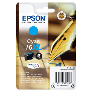 Original Druckerpatrone EPSON T1632, 16XL C OVP