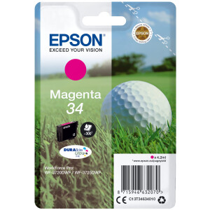 Original Druckerpatrone EPSON T3463, 34, Magenta, 300...