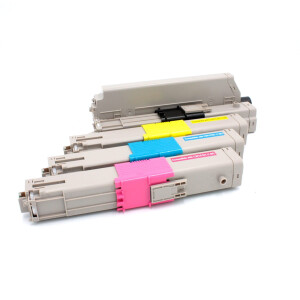 Multipack 4x Alternative Toner zu OKI C332 XL C363 XL, CMYK