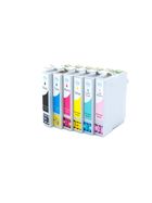 Kompatibel SparSet Druckerpatronen zu EPSON T0791 T0792 T0793 T0794 T0795 T079, CMYK / PC / PM