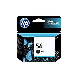 Original Druckerpatrone HP 56, C6656A , BK, 19ml/520...