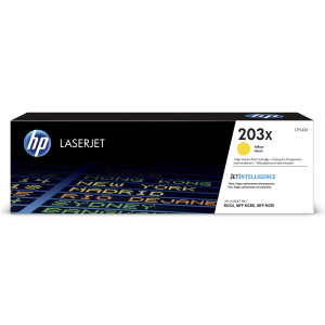 Original Toner HP CF542X 203X, Gelb, 2.500 Seiten, OVP