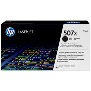 Original Toner zu HP CE400X 507X, Schwarz, 11.000 Seiten,...