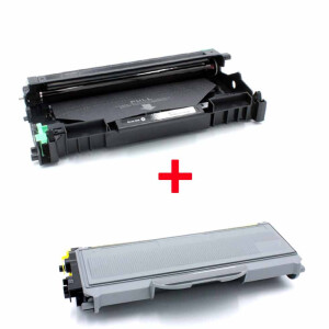 Kompatibel Sparset zu BROTHER DR-2100 + Brother TN-2120
