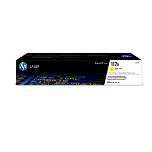 Original Toner HP 117A, W2072, yellow