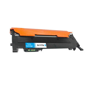 Kompatibel Toner mit CHIP zu HP 117A W2071A fuer Color Laser 150a 150nw MFP 178nwg 179fnw Cyan 700 Seiten