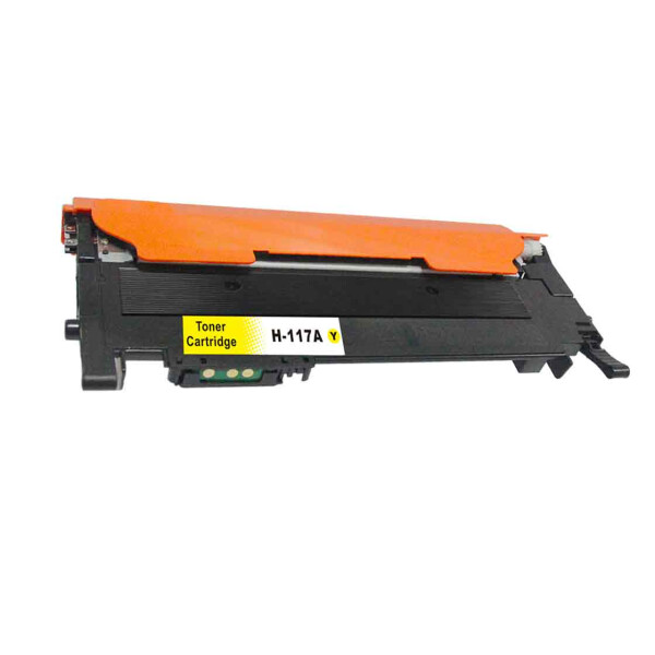 Kompatibel Toner mit CHIP zu HP 117A W2072A fuer Color Laser 150a 150nw MFP 178nwg 179fnw Yellow 700 Seiten