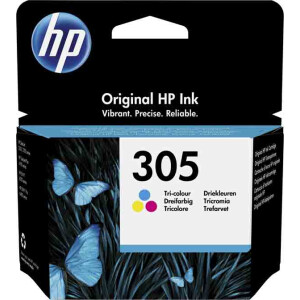Original Druckerpatrone HP 305, 3YM60AE, COL, 100 Seiten,...