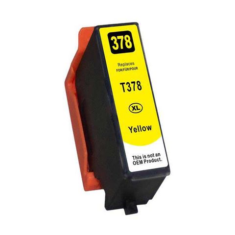 Kompatible Druckerpatrone T378XL  zu Epson 378XL, C13T37944010, 9,3 ml, yellow