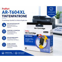 Kompatible Druckerpatrone für Epson 604XL Schwarz Expression Home XP2205 XP3200 XP3205 XP4200 XP4205 Workforce WF2930DWF WF2935DWF WF2950DWF