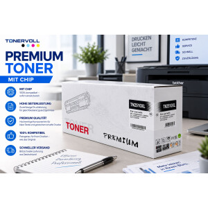 Kompatibler Toner für Brother TN2510XL TN-2510 3000 Seiten DCP-L2620DW DCP-L2627DW  DCP-L2660DW DCP-L2665DW HL-L2400DW MFC-L2800