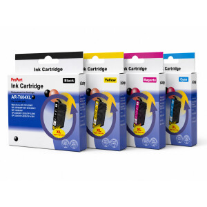 Sparset 4 x Kompatible Druckerpatrone für Epson 604XL CMYK Expression Home XP2205 XP3200 XP3205 XP4200 XP4205 Workforce WF2930DWF WF2935DWF WF2950DWF