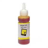 Universal Druckertinte, Nachfülltinte für HP, Canon, Brother, Epson Yellow, 100 ml