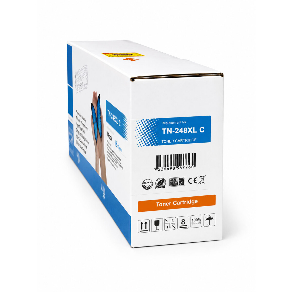 Kompatibel Toner mit CHIP zu Brother TN2 box