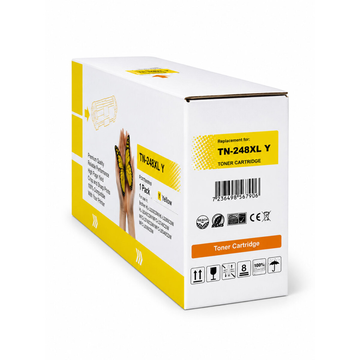 Kompatibel Toner mit CHIP zu Brother TN2 box
