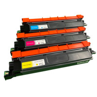 Kompatibel 3xToner SET mit CHIP hohe Kapazitaet zu Brother TN248XL TN248XBK TN248XLC TN248XLM TN248XLY fuer HL L3215CW HL L3220CW DCP L3515CDW DCP L3520CDW MFC L3740CDW CMY Cyan Magenta Yellow Multipack Set