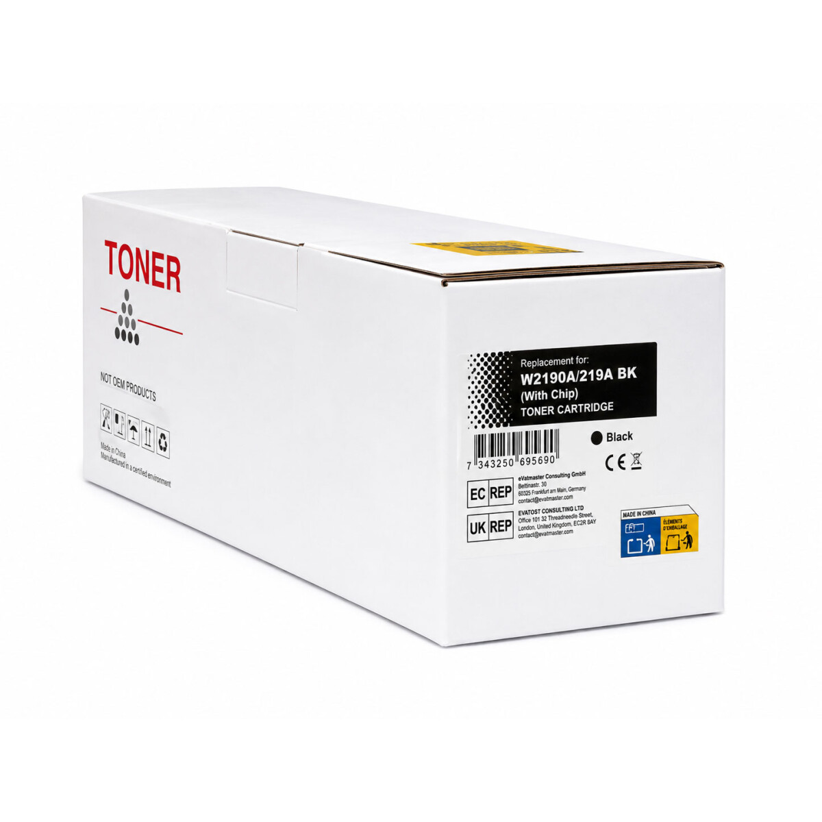 Kompatibler Toner mit Chip f&uuml;r HP 219A W2190A...