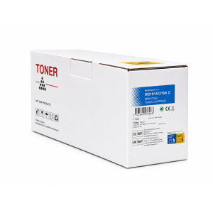 Kompatibler Toner mit Chip für HP 219A W2191A Cyan – Für Color LaserJet Pro MFP 3302 / 3202 (1.200 Seiten)
