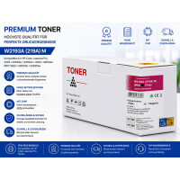Kompatibler Toner mit Chip für HP 219A W2193A Magenta – Für Color LaserJet Pro MFP 3302 / 3202 (1.200 Seiten)