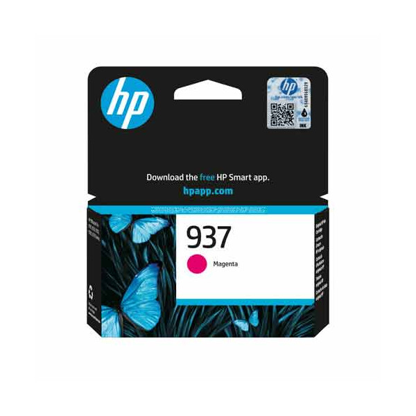 Original Tintenpatrone HP 937M, 4S6W3NE, Druckerpatrone, Magenta, OVP