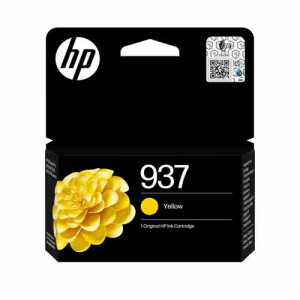 Original Tintenpatrone HP 937Y, 4S6W4NE, Druckerpatrone,Yellow,