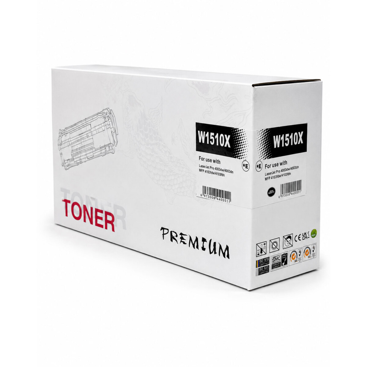 Kompatibler Toner mit Chip f&uuml;r HP 151X (W1510X),...