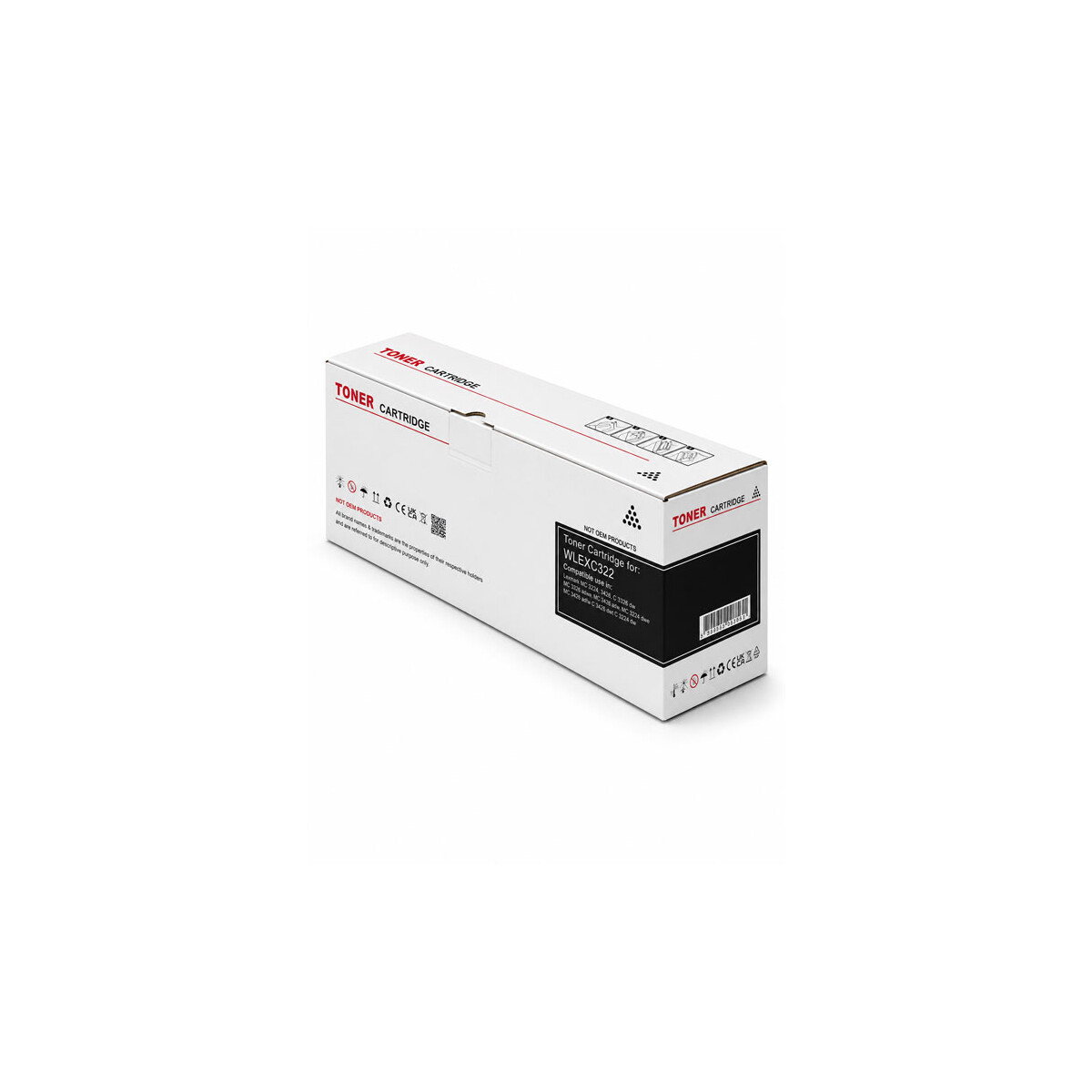 Kompatibler Toner mit Chip für Lexmark MC3224,...
