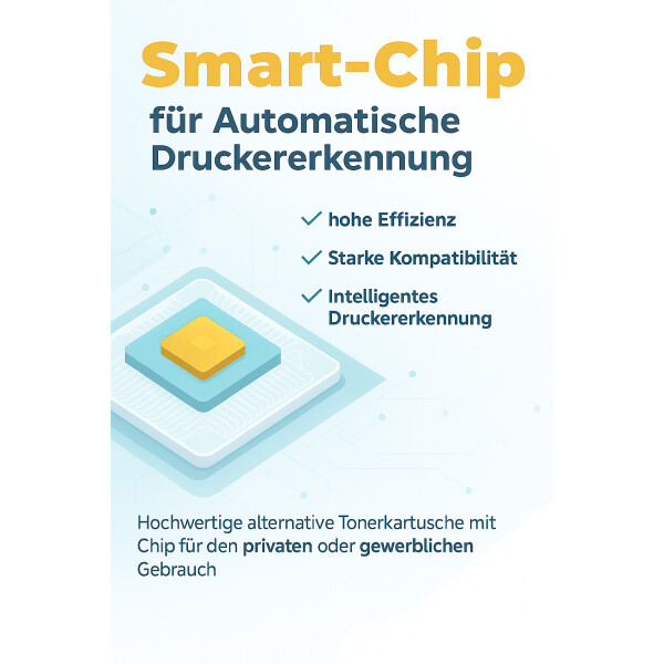 Kompatibler Toner mit Chip für Lexmark MC3224, MC3326 | 1.500 Seiten Blau