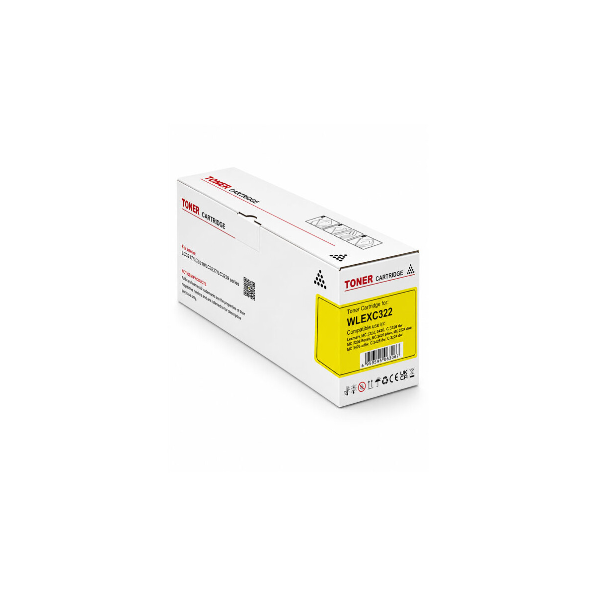 Kompatibler Toner mit Chip für Lexmark MC3224,...