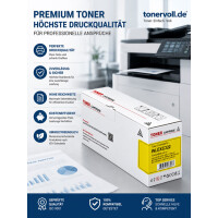 Kompatibler Toner mit Chip für Lexmark MC3224, MC3326 | 1.500 Seiten Gelb