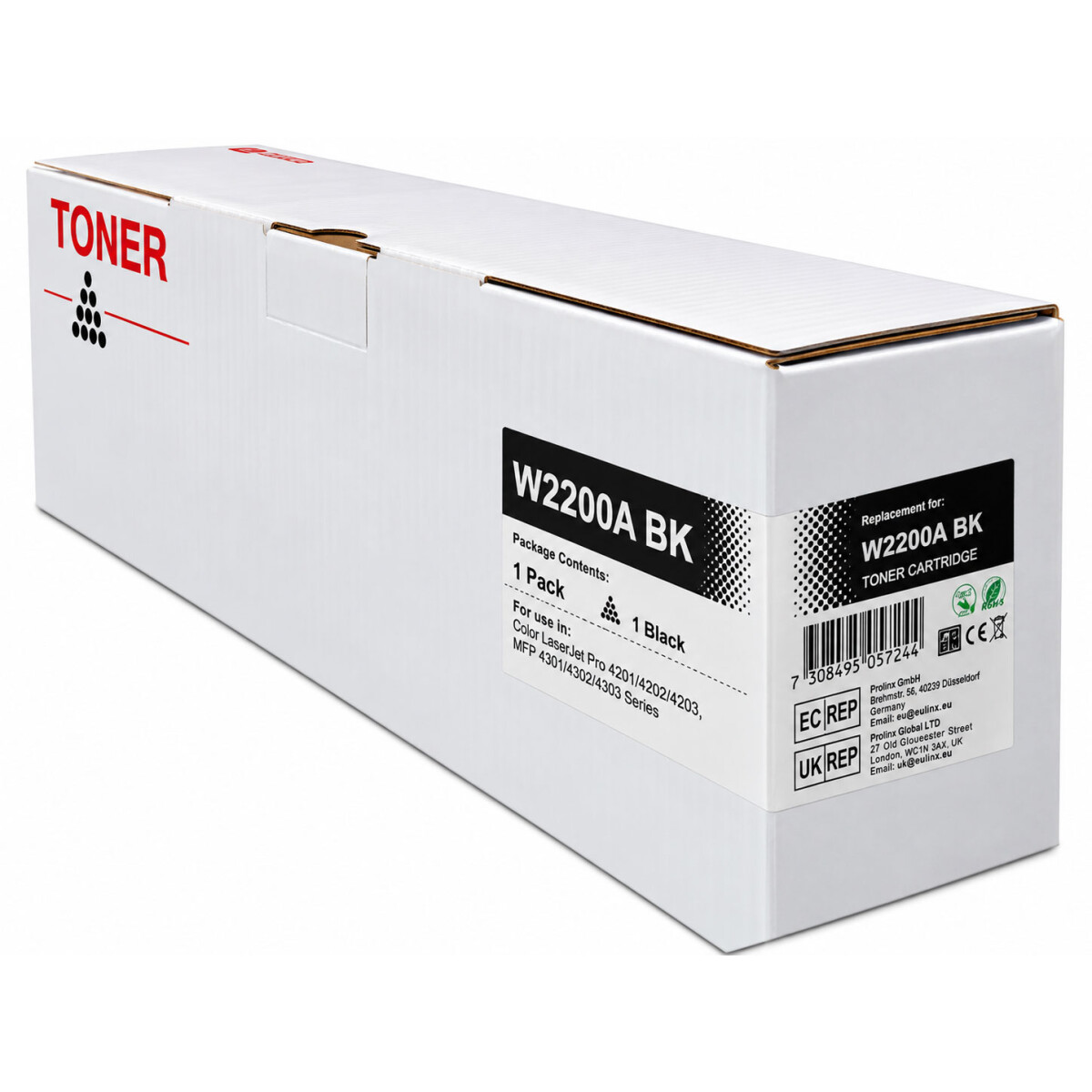 Kompatibel Toner mit CHIP zu HP W2200A 220A f&uuml;r...