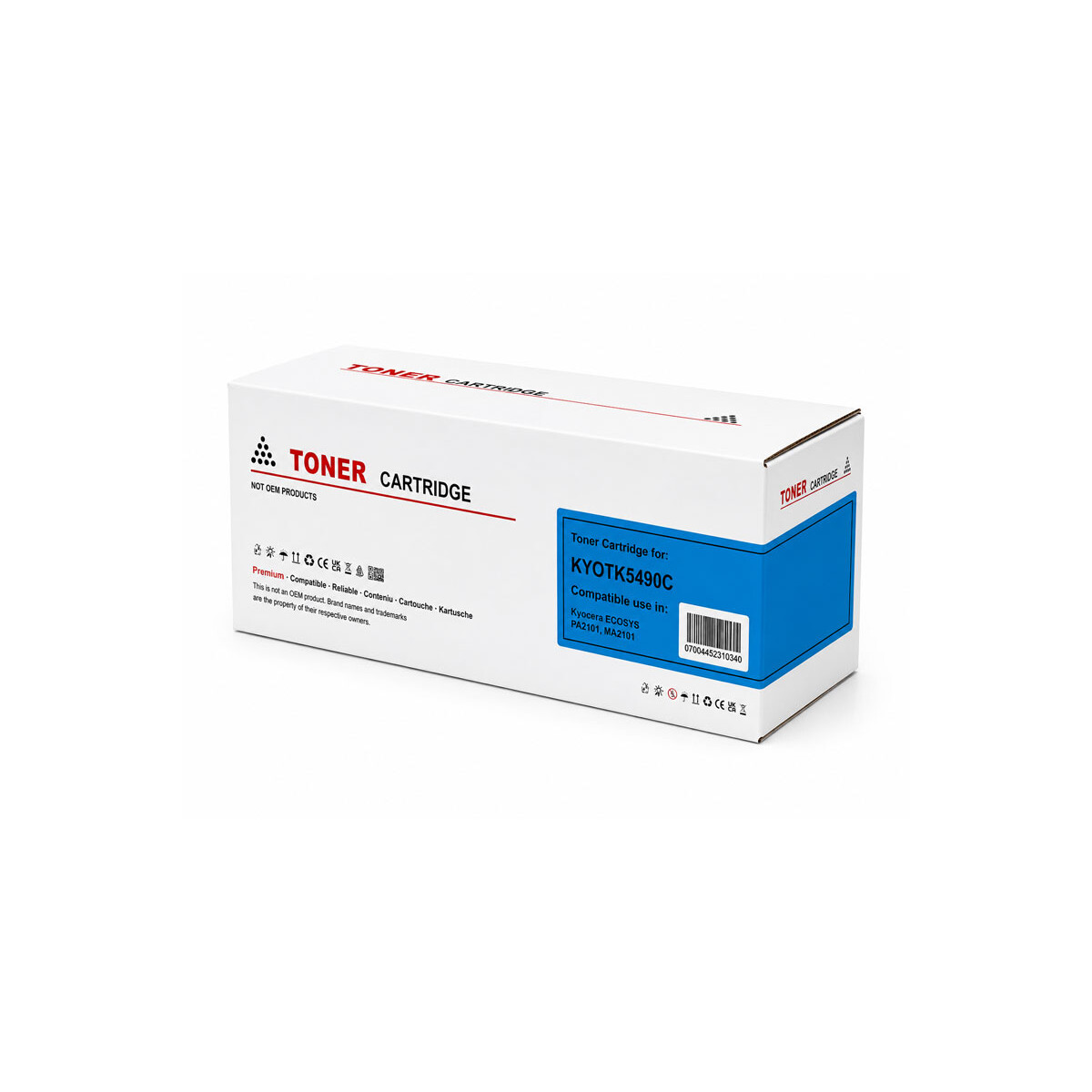 Kompatibel Toner mit CHIP zu Kyocera TK 5490C 1T0C22CNL1...
