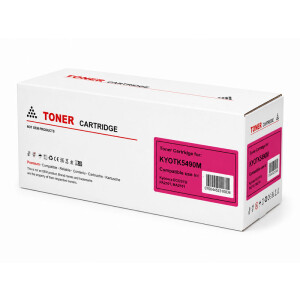 Kompatibel Toner mit CHIP zu Kyocera TK 5490M 1T0C22BNL1 fuer ECOSYS PA2100cx MA2100cfx Magenta 2400 Seiten