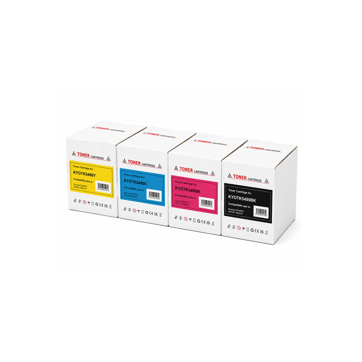 Kompatibel Toner SET mit CHIP zu Kyocera TK 5490K TK...