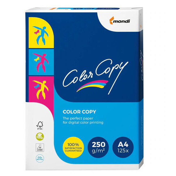 Mondi Color Copy A4 250 g/m², 125 Blatt satiniert