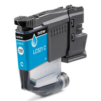 Original Brother LC-521C Blau Tintenpatrone